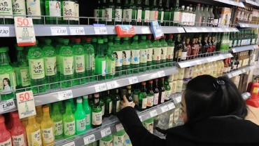 Sales of Soju Edges Up in 2017