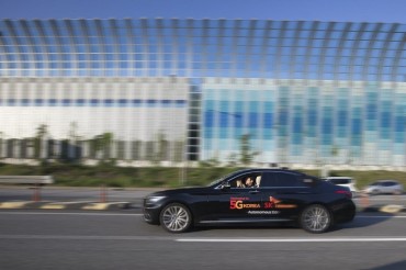 SK Telecom Tests Self-driving Automobile on Highway