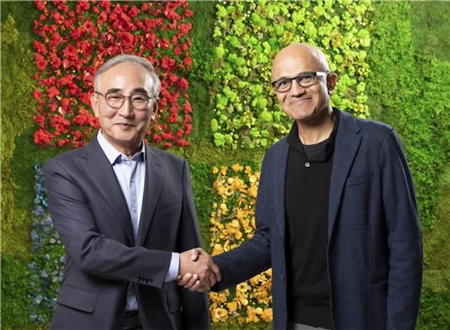 KT, Microsoft to Jointly Develop AI, Cloud Technologies