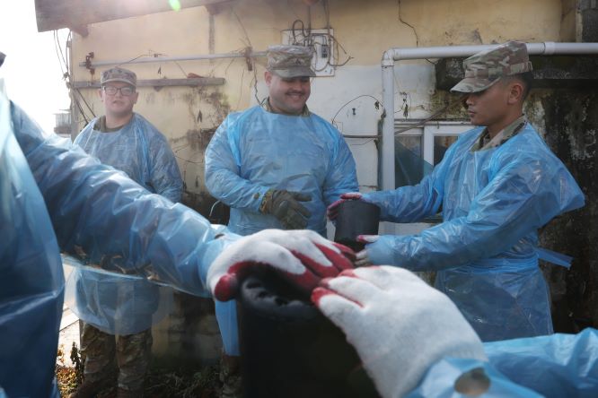 U.S. Soldiers Illuminate Dongducheon Streets with Acts of Kindness: Delivering Briquettes to Local Families in Need