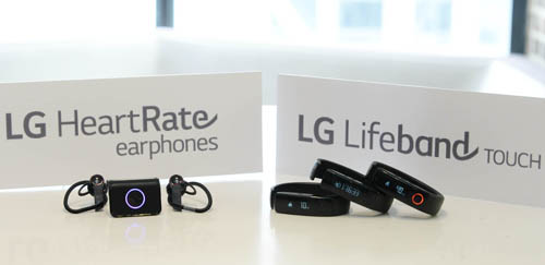 LG Enters Fitness Wearable Market with Lifebrand Touch and Heart Rate Earphones